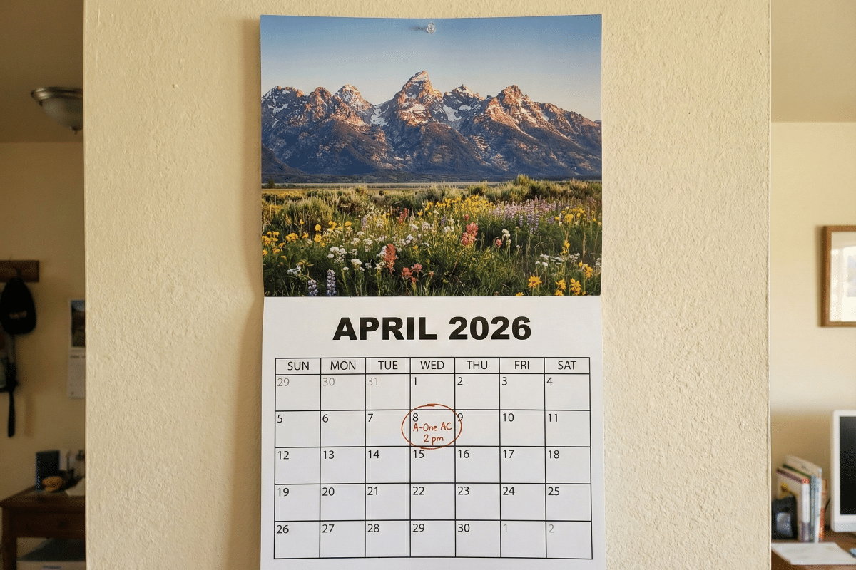 early AC maintenance Pasco WA